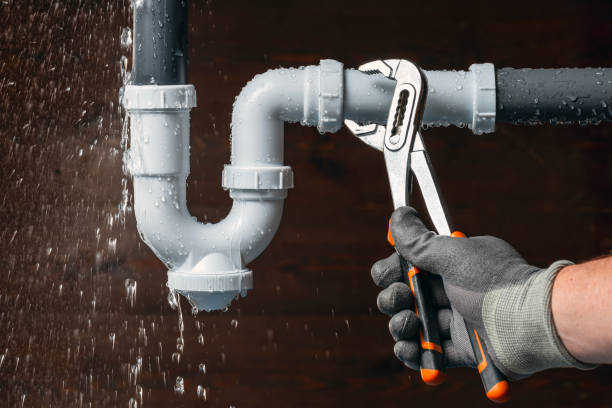Professional Sewer Line Repair technician working in Great Meadows, NJ